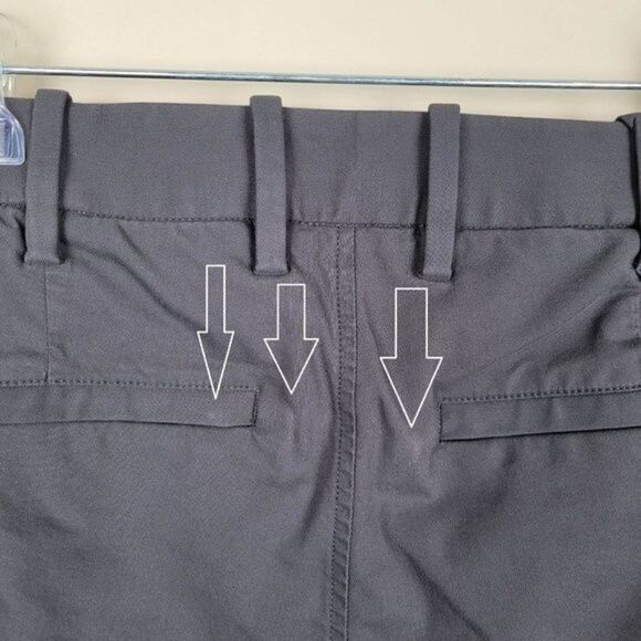 Kit And Ace Women's Ankle Stretch Pants Performance Outdoor Gray Size 6 - Picture 11 of 13